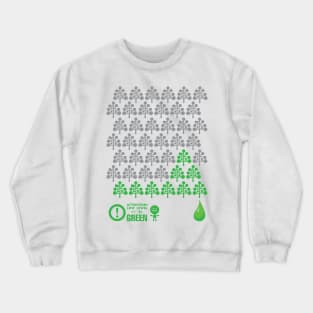 Tree Cutting Eco Friendly Crewneck Sweatshirt